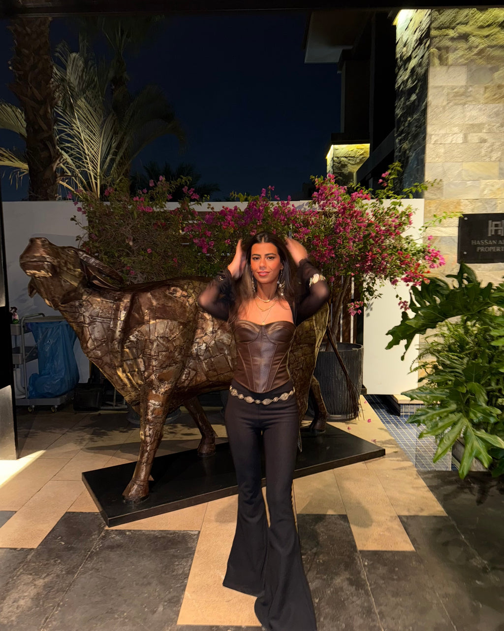 Chocolate Brown Leather Corset (Mesh Sleeves Not Included)